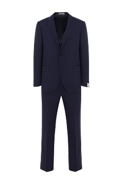 Dark blue wool suit