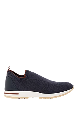 Ультралегкие кроссовки 360 LP Flexy Walk из шерсти с отделкой из телячьей кожи серые