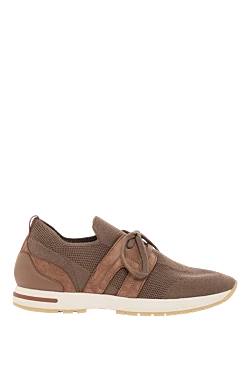 Кроссовки коричневые из трикотажной шерсти 360 LP Lady Flexy Walk