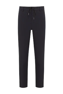 Трикотажные брюки в стиле smart-casual с регулируемой кулиской