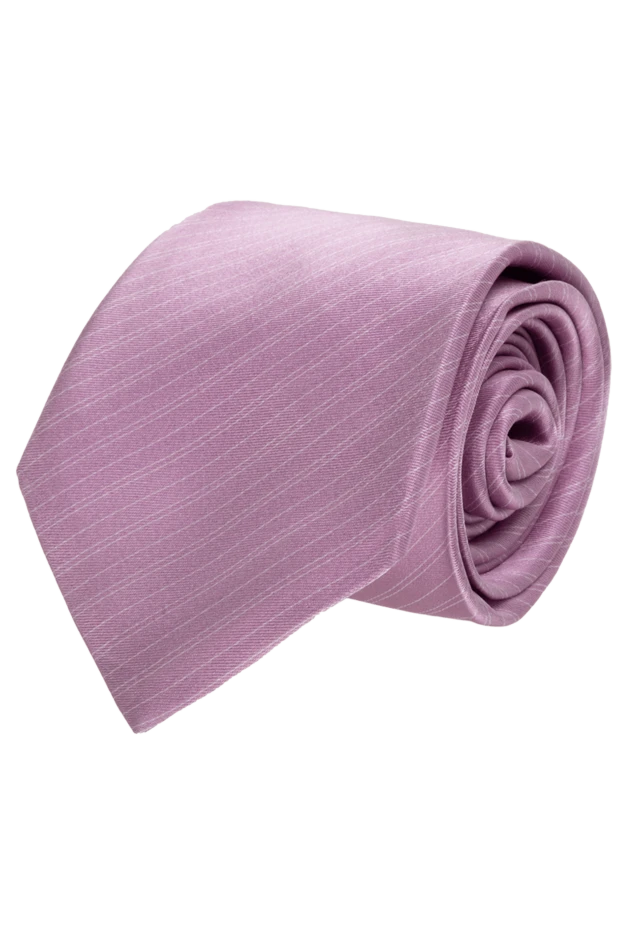 Canali man pink silk tie for men купить с ценами и фото 123965 - photo 1