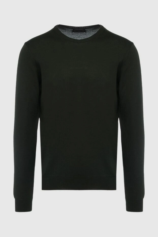 Corneliani man black wool jumper for men купить с ценами и фото 125453 - photo 1