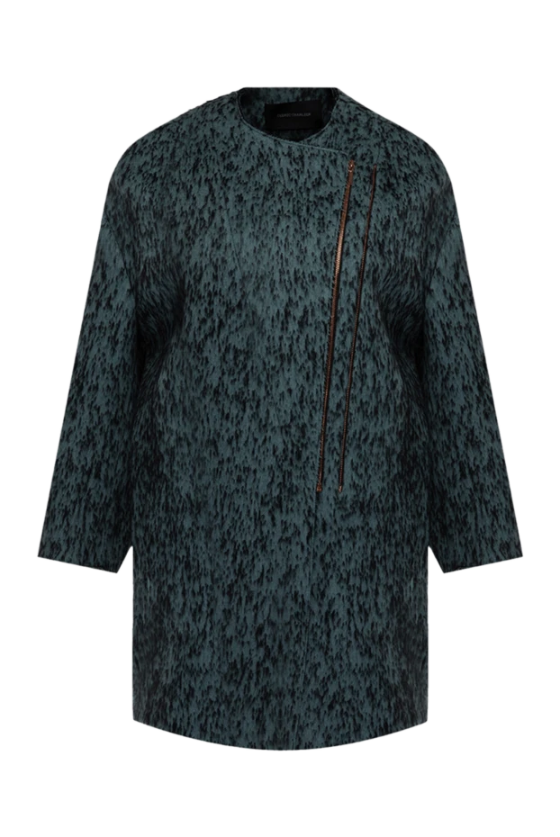 Dolce & Gabbana woman women's blue wool coat купить с ценами и фото 130591 - photo 1