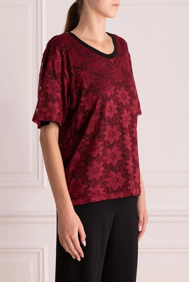 Dolce & Gabbana top made of nylon and elastane red for women 130614 - photo 3