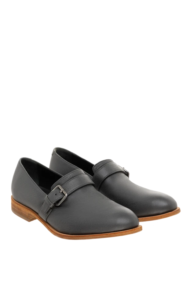 Brunello Cucinelli лоферы черные женские с декоративными перьями 130860 - фото 3