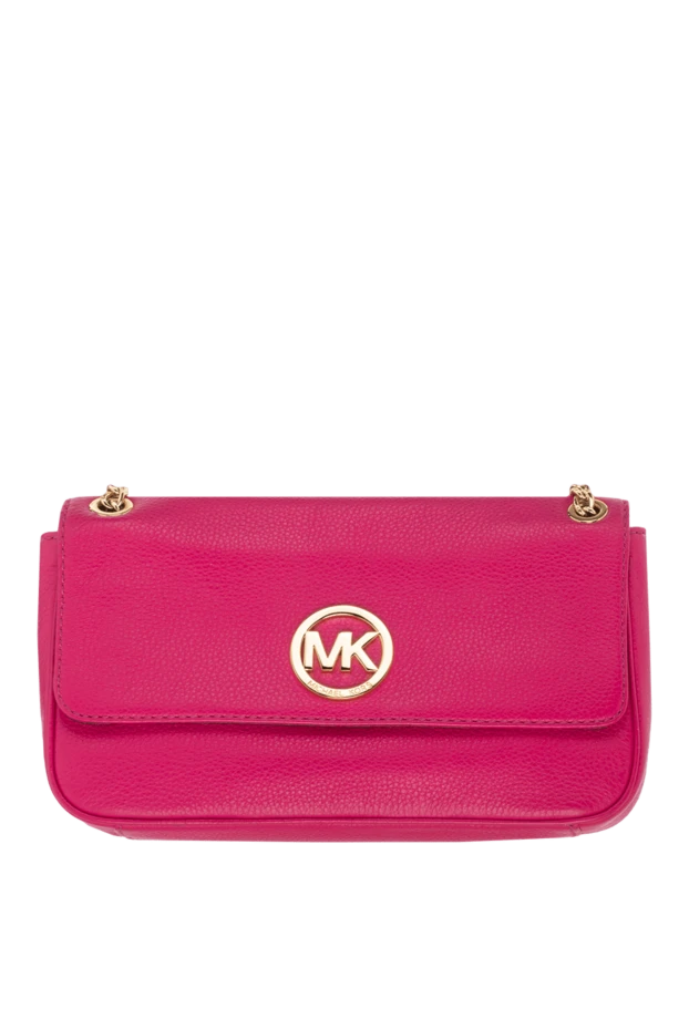 Michael Kors Әйелдер әйелдерге арналған қызғылт былғары сөмке купить с ценами и фото 131082 - фото 1