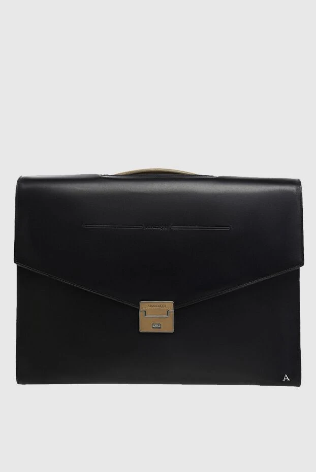 Araldi 1930 man black leather briefcase for men купить с ценами и фото 131213 - photo 1