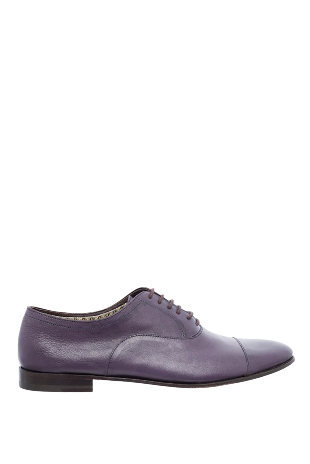 Fratelli Rosetti man purple leather men's shoes купить с ценами и фото 131233 - photo 1