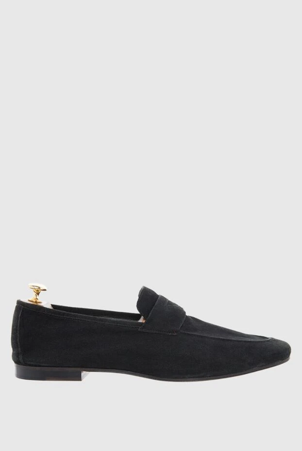 Andrea Ventura man black suede loafers for men купить с ценами и фото 131283 - photo 1