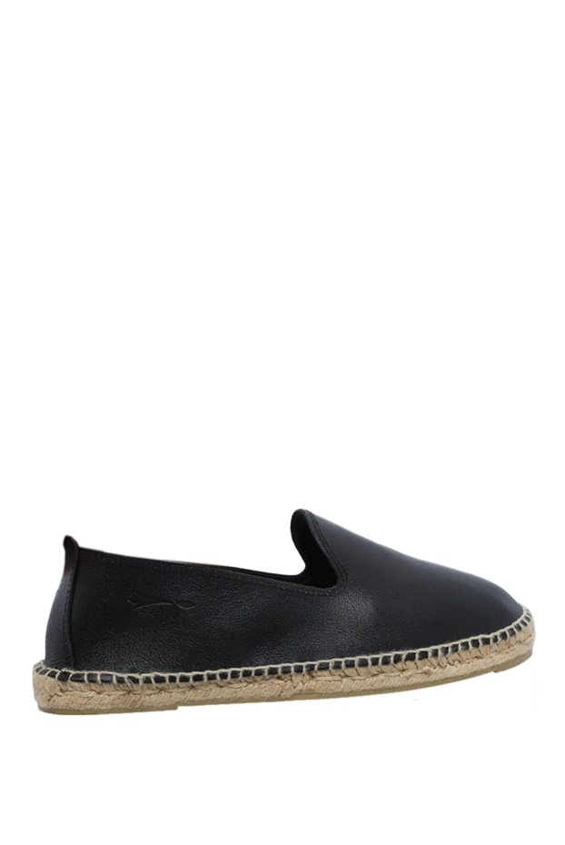 Manebi man espadrilles leather black for men купить с ценами и фото 131399 - photo 1