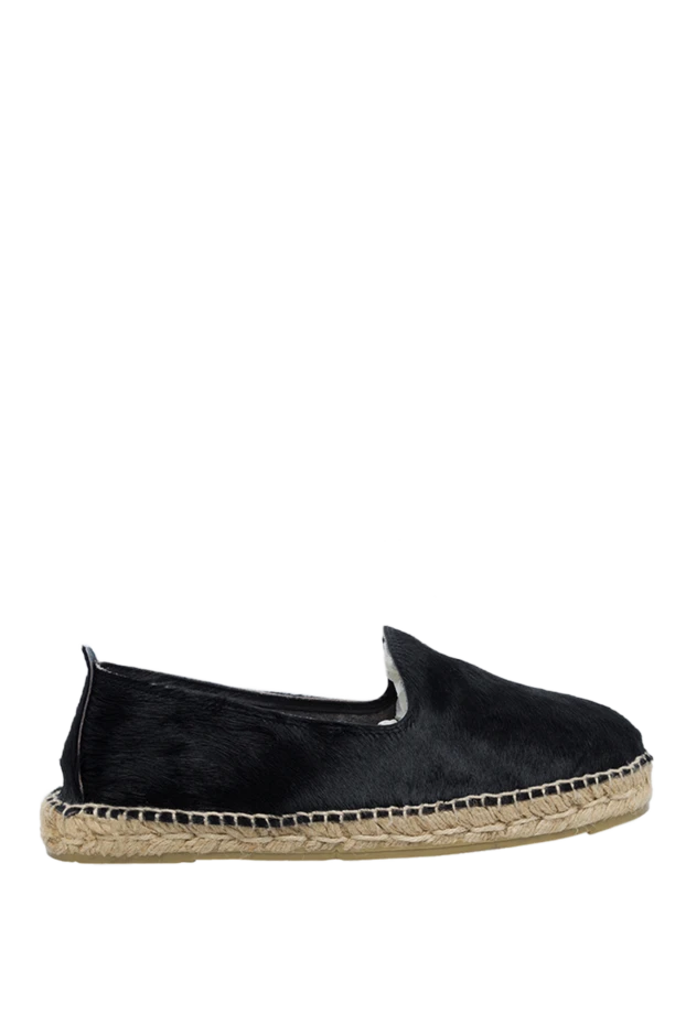 Manebi man espadrilles black pony skin for men купить с ценами и фото 131400 - photo 1