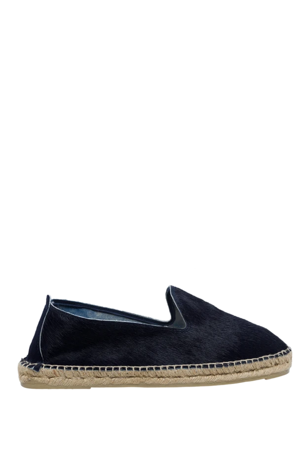 Manebi man espadrilles pony skin blue for men купить с ценами и фото 131401 - photo 1