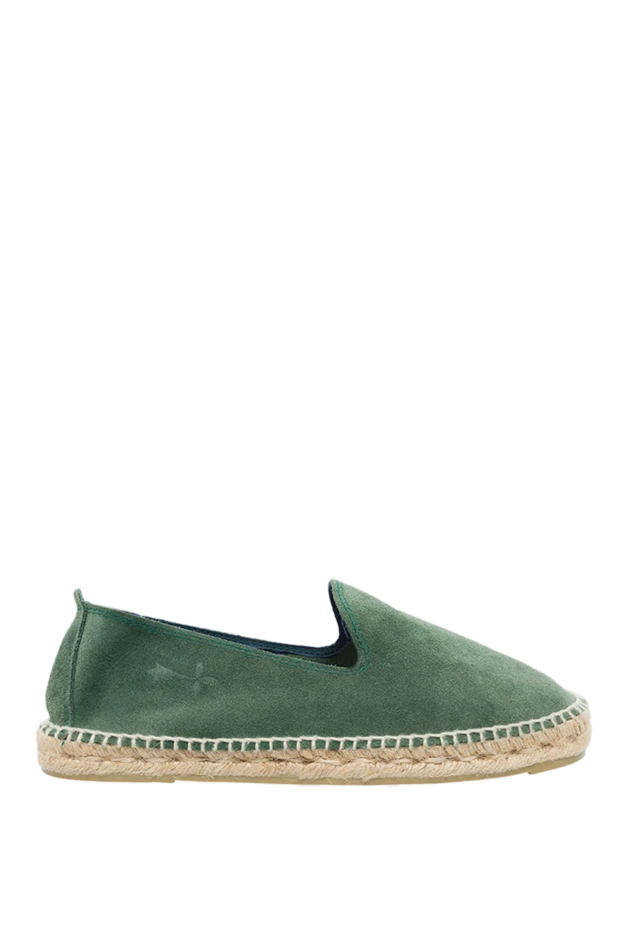 Manebi man espadrilles suede green for men купить с ценами и фото 131404 - photo 1