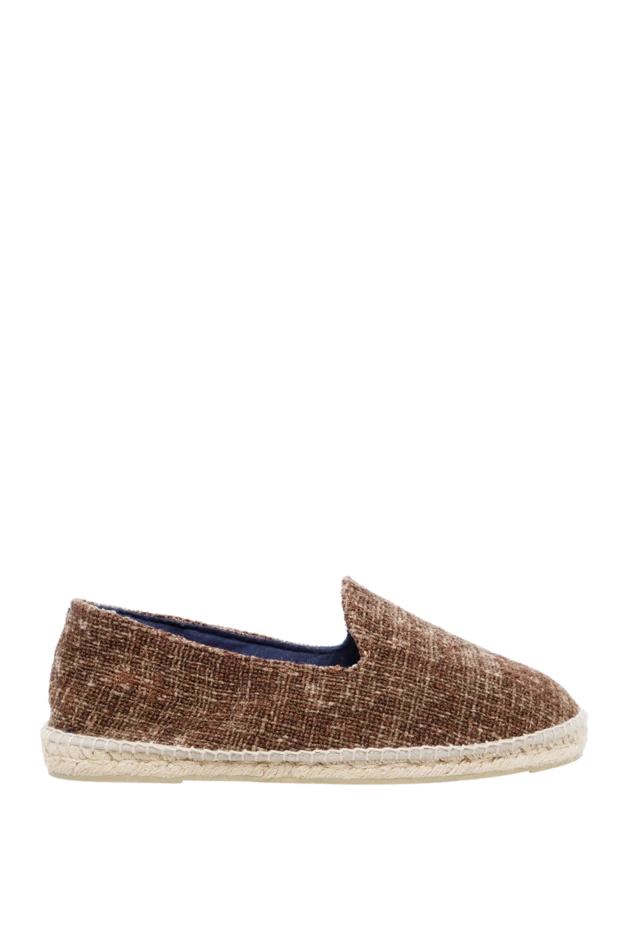 Manebi man espadrilles cotton brown for men купить с ценами и фото 131548 - photo 1