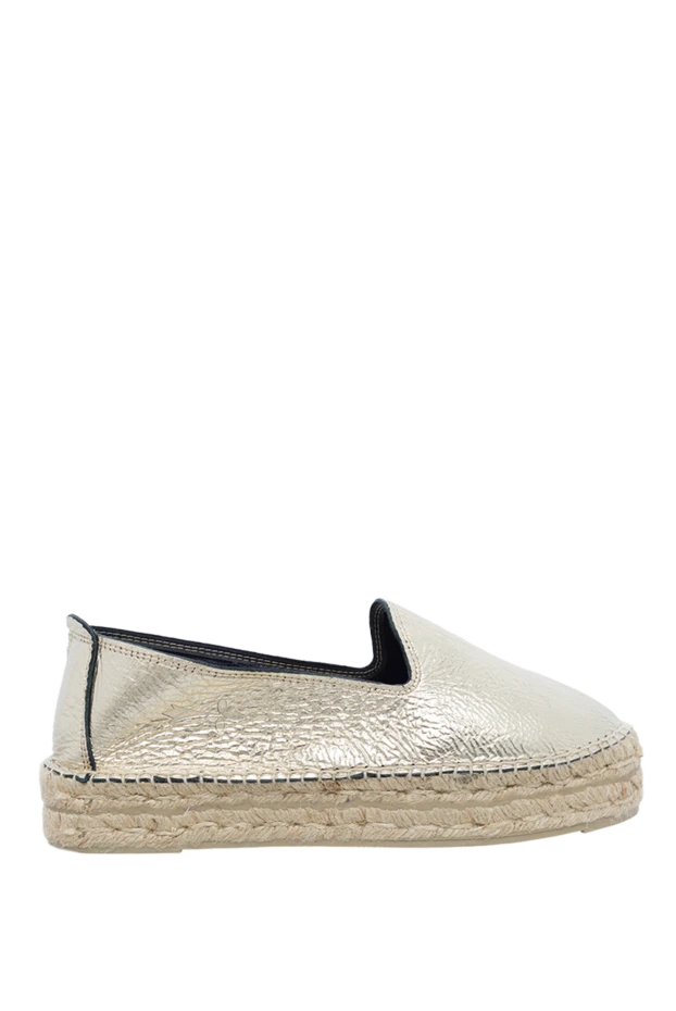 Manebi woman yellow espadrilles leather for women купить с ценами и фото 131550 - photo 1