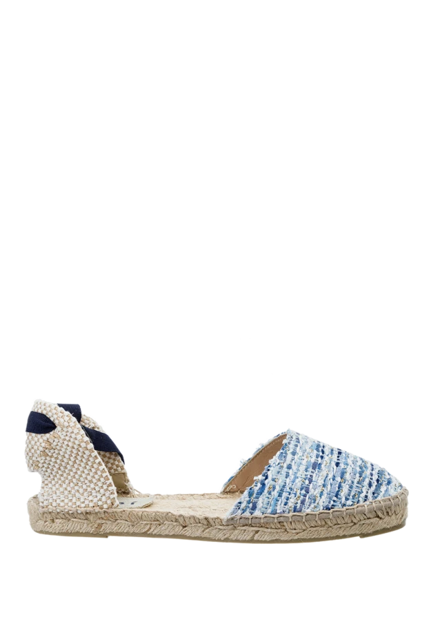 Manebi woman blue tweed espadrilles for women купить с ценами и фото 131561 - photo 1