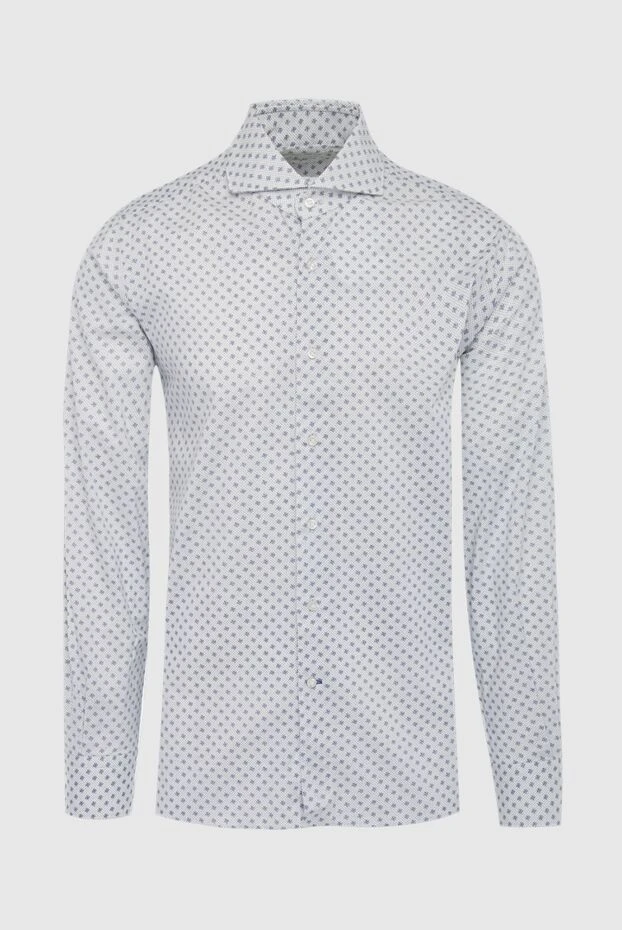 Orian man white cotton and elastane shirt for men купить с ценами и фото 131608 - photo 1