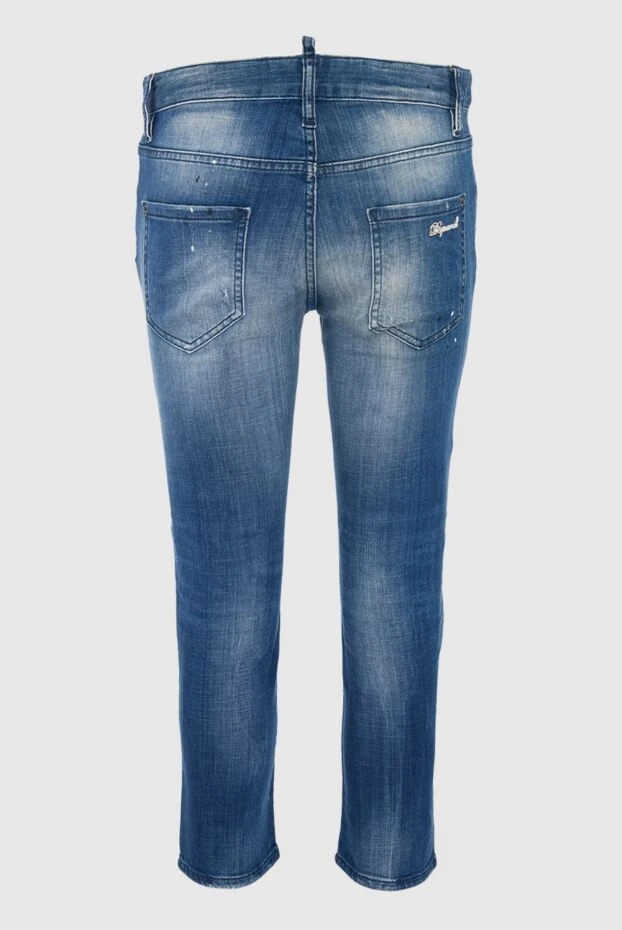 Dsquared2 woman blue cotton jeans for women купить с ценами и фото 131696 - photo 2