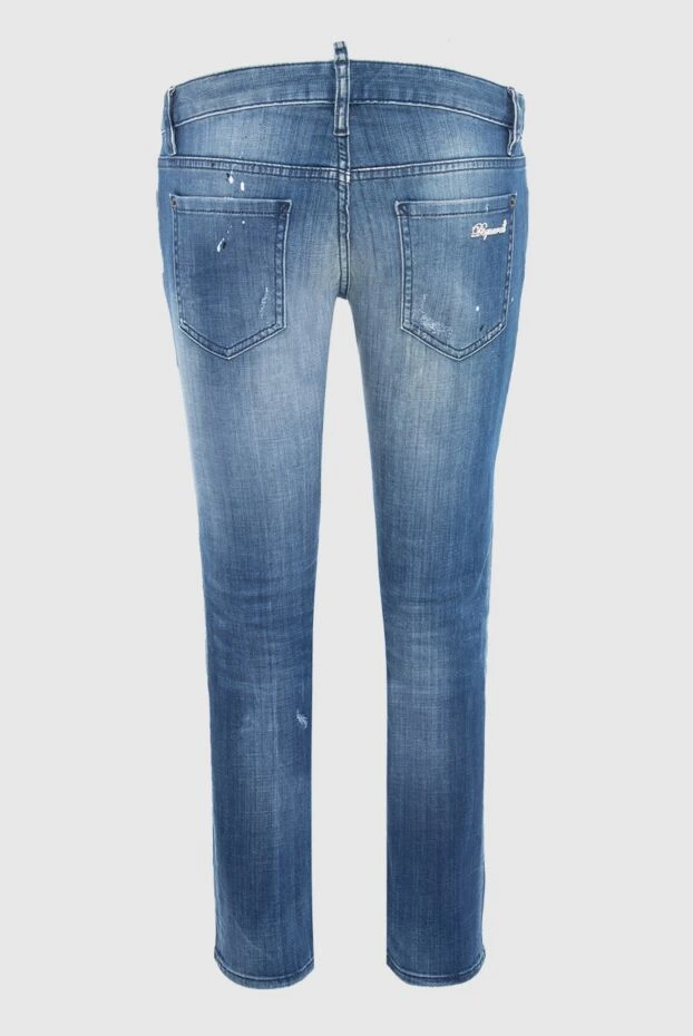 Dsquared2 woman blue cotton jeans for women купить с ценами и фото 131697 - photo 2