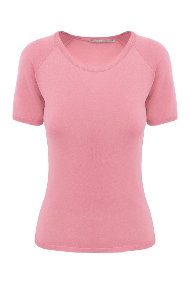 Ermanno Scervino woman pink viscose blouse for women купить с ценами и фото 132028 - photo 1