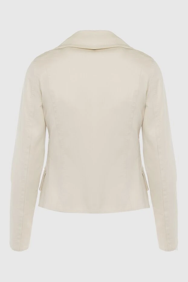 Ermanno Scervino woman beige jacket for women купить с ценами и фото 132040 - photo 2