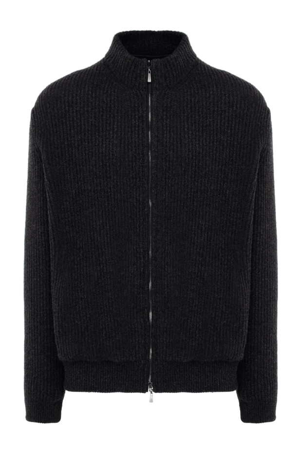 Malo man black wool and cashmere jacket for men купить с ценами и фото 132182 - photo 1