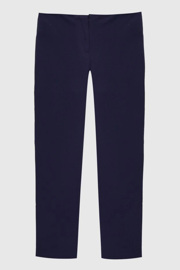 Malo woman blue cotton trousers for women купить с ценами и фото 132204 - photo 1