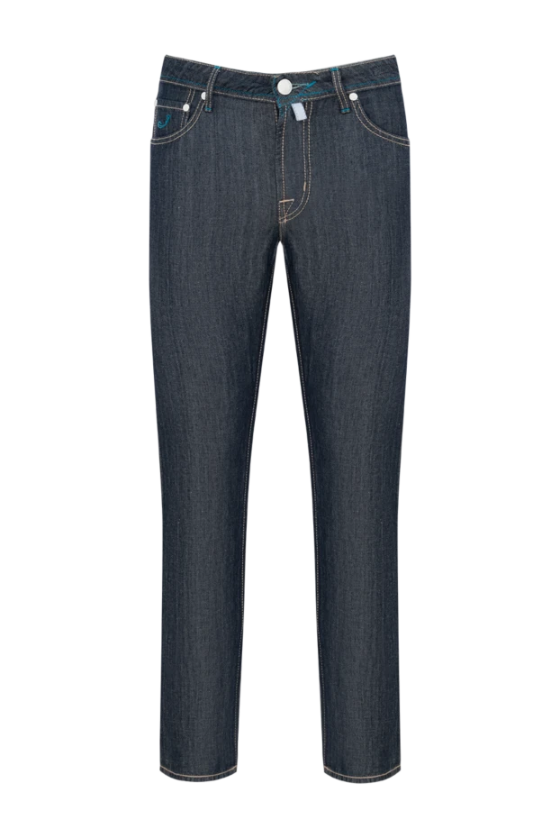 Jacob Cohen man blue cotton jeans for men 132212 - photo 1