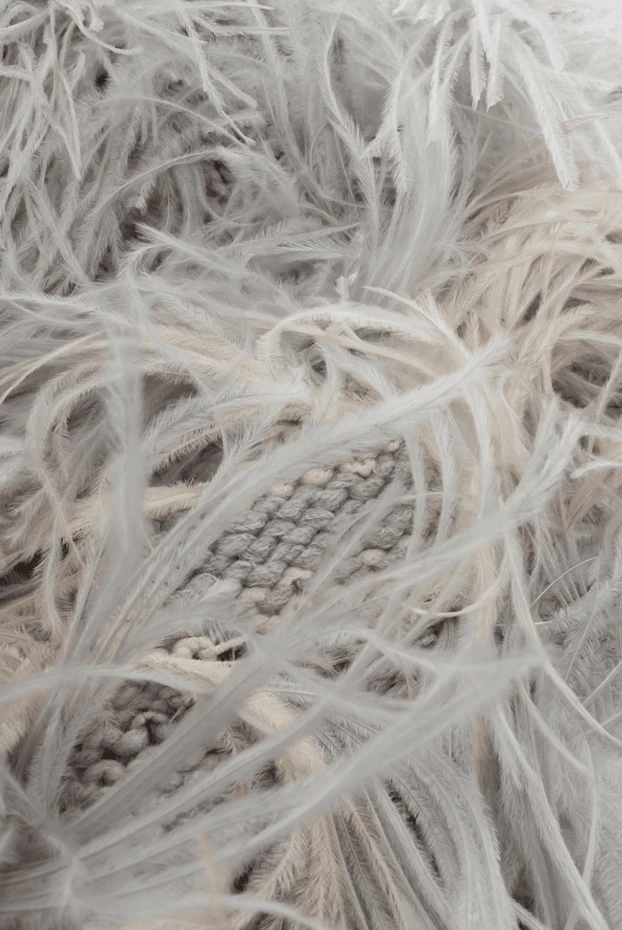 Brunello Cucinelli cashmere cape gray for women 132432 - photo 3