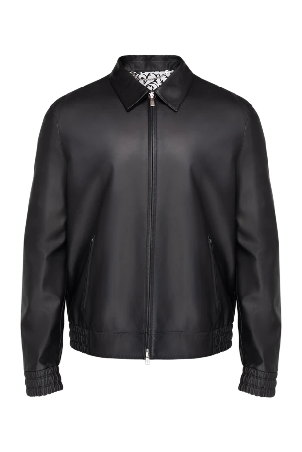 Hettabretz man black leather jacket for men купить с ценами и фото 132743 - photo 1