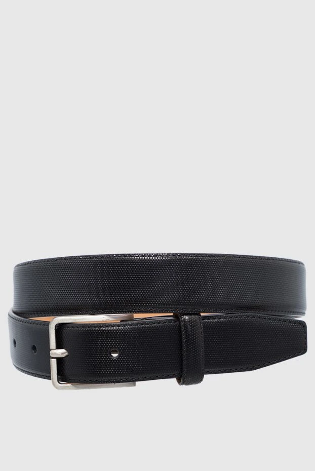 Araldi 1930 man black leather belt for men купить с ценами и фото 132791 - photo 1