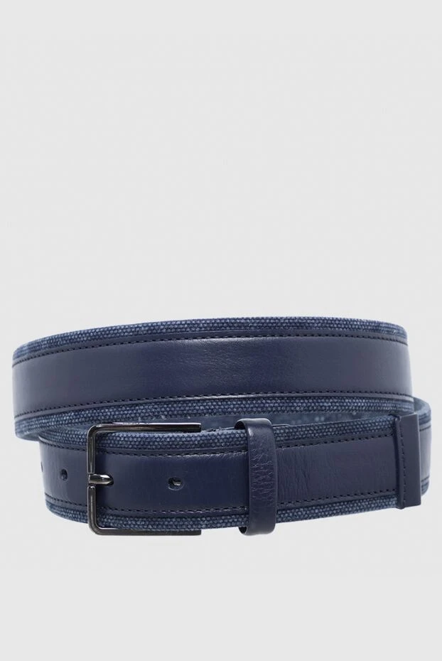 Araldi 1930 man leather belt blue for men купить с ценами и фото 132792 - photo 1