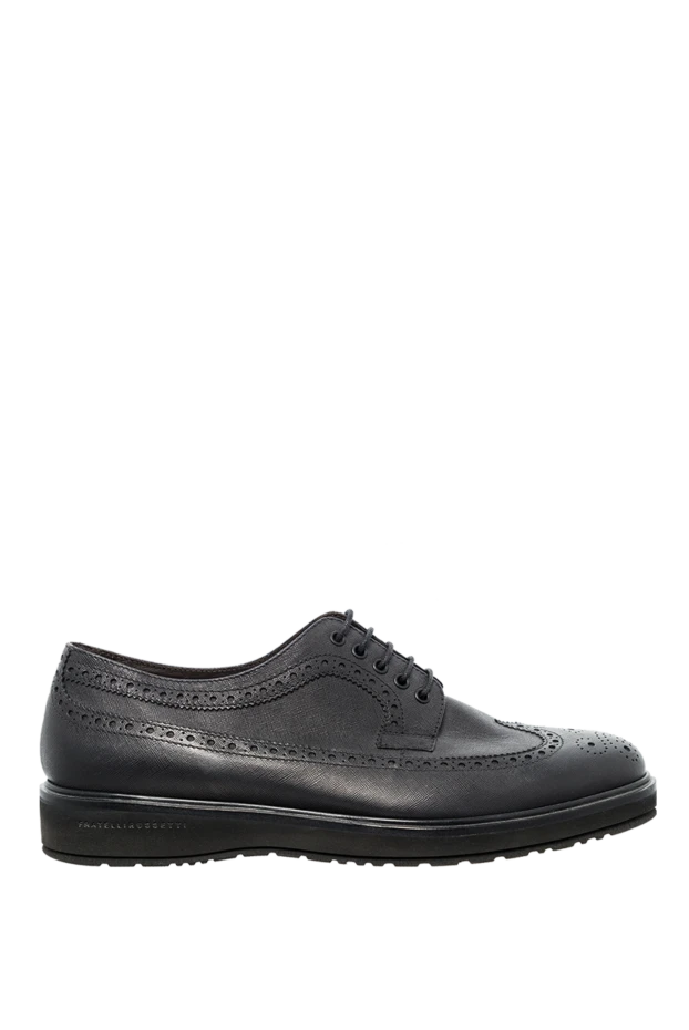 Fratelli Rosetti man men's black leather shoes купить с ценами и фото 132851 - photo 1