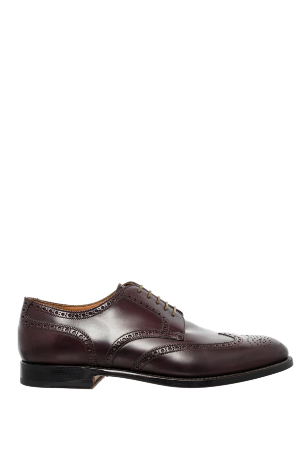 W.Gibbs man shoes for men made of leather burgundy купить с ценами и фото 132854 - photo 1