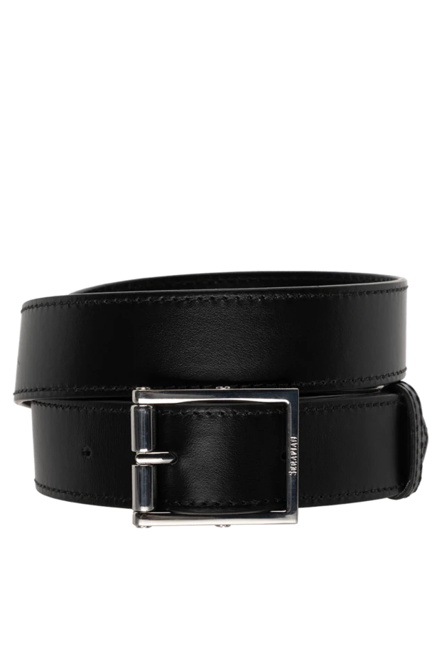 Fratelli Rosetti man black leather belt for men купить с ценами и фото 132916 - photo 1