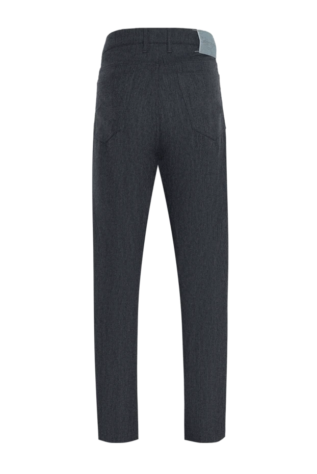 Jacob Cohen man gray wool and polyamide trousers for men купить с ценами и фото 133072 - photo 1