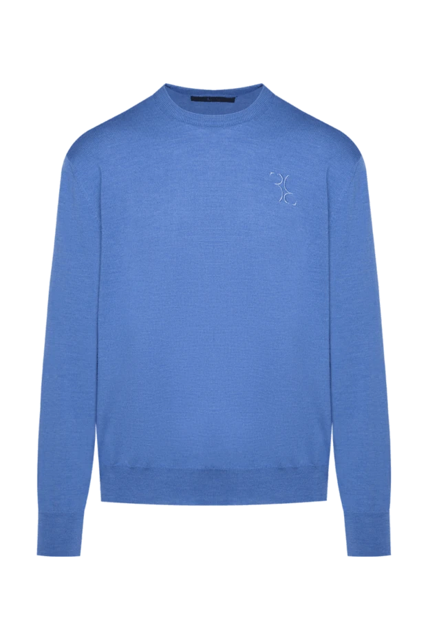 Billionaire man blue wool jumper for men купить с ценами и фото 133269 - photo 1