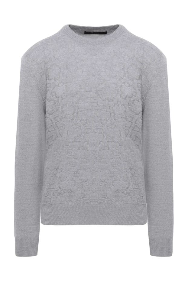 Billionaire man wool jumper gray for men купить с ценами и фото 133276 - photo 1