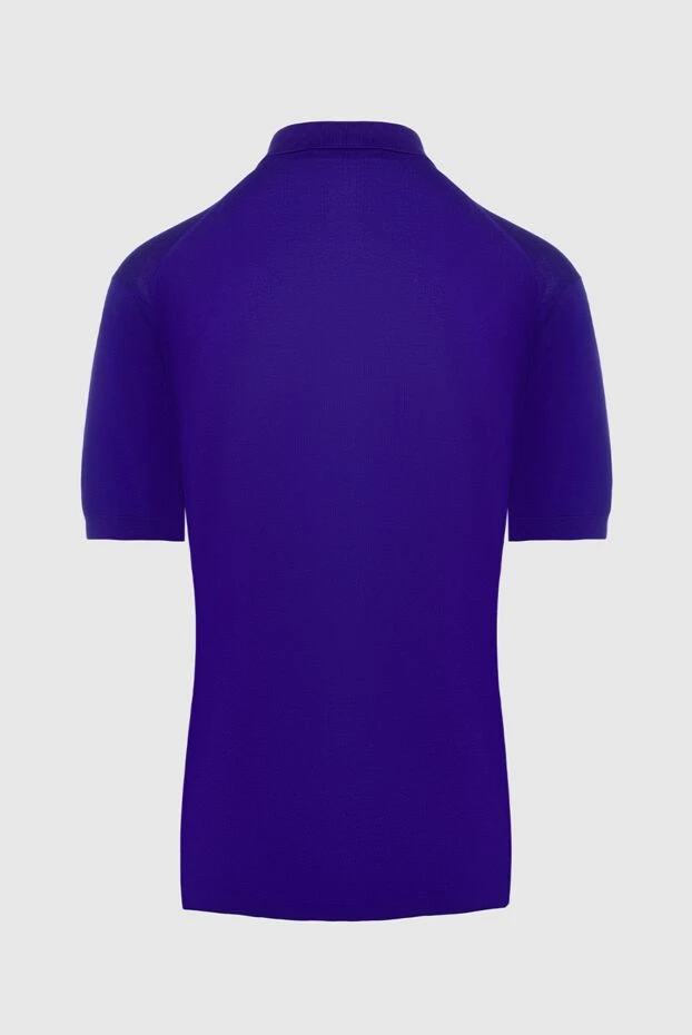 John Smedley man cotton polo purple for men купить с ценами и фото 133547 - photo 2