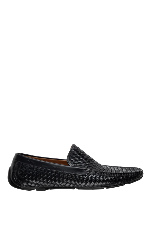 Magnanni man men's black leather moccasins купить с ценами и фото 133556 - photo 1