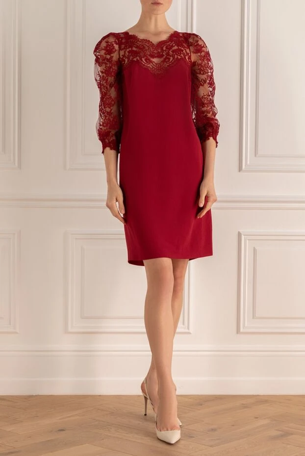 Ermanno Scervino woman red dress for women купить с ценами и фото 133775 - photo 2