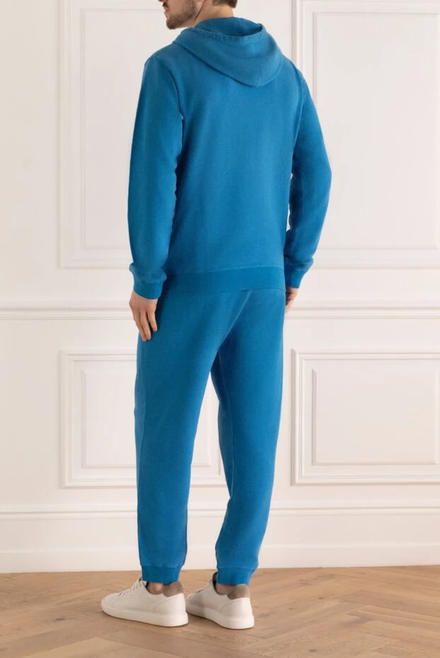 Derek Rose man men's cotton sports suit, blue купить с ценами и фото 134451 - photo 2