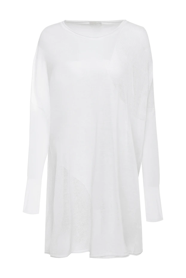 Casheart woman white linen and polyamide jumper for women купить с ценами и фото 134605 - photo 1