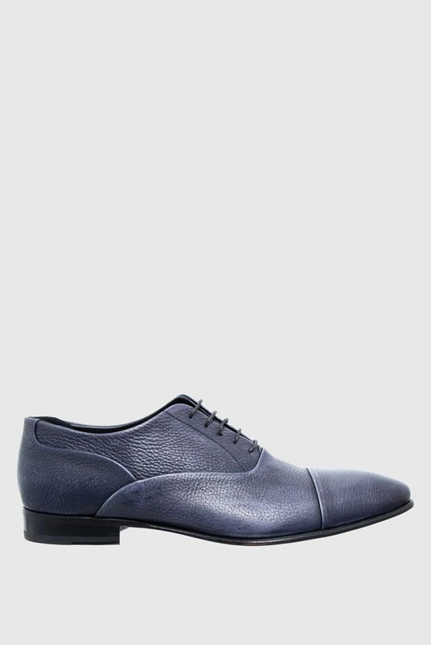 W.Gibbs man blue leather men's shoes купить с ценами и фото 134761 - photo 1