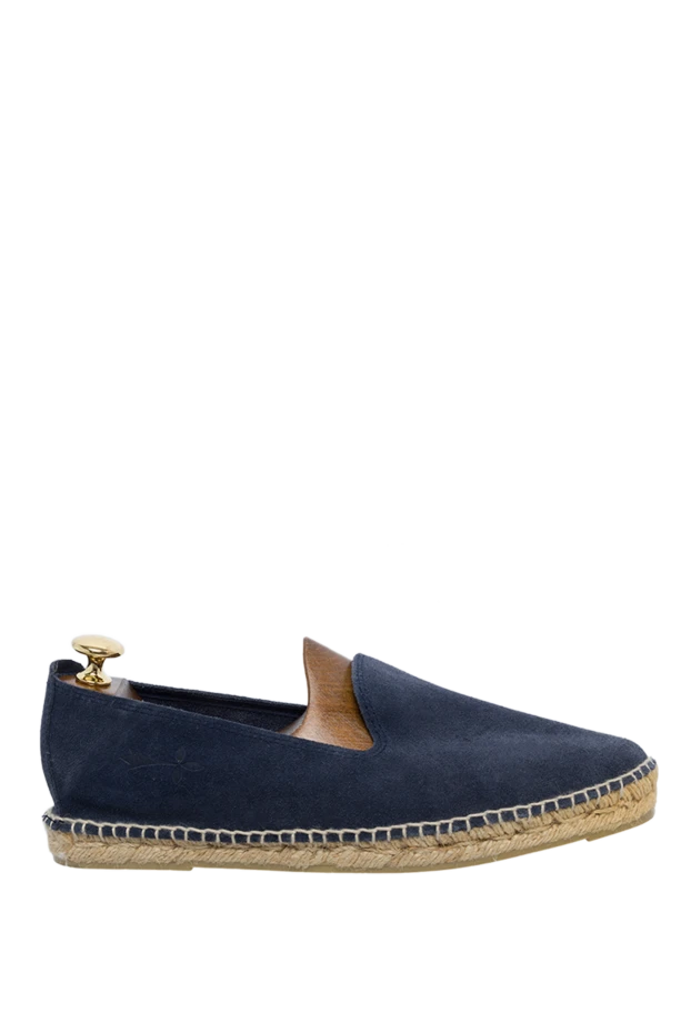 Manebi man espadrilles suede blue for men купить с ценами и фото 134951 - photo 1