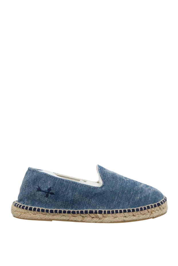 Manebi man espadrilles suede blue for men купить с ценами и фото 134953 - photo 1