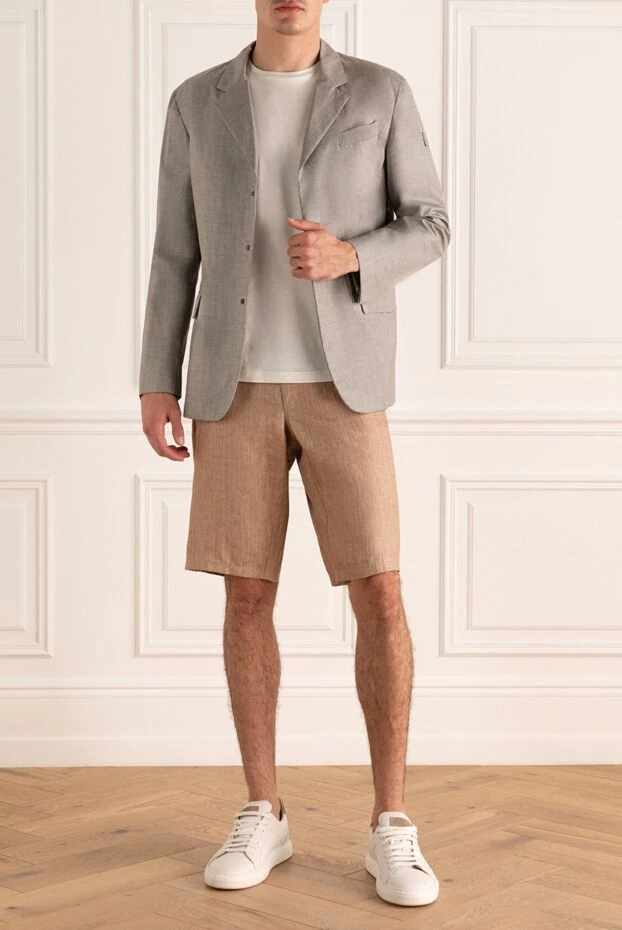 Montecore man gray wool jacket for men купить с ценами и фото 135042 - photo 2