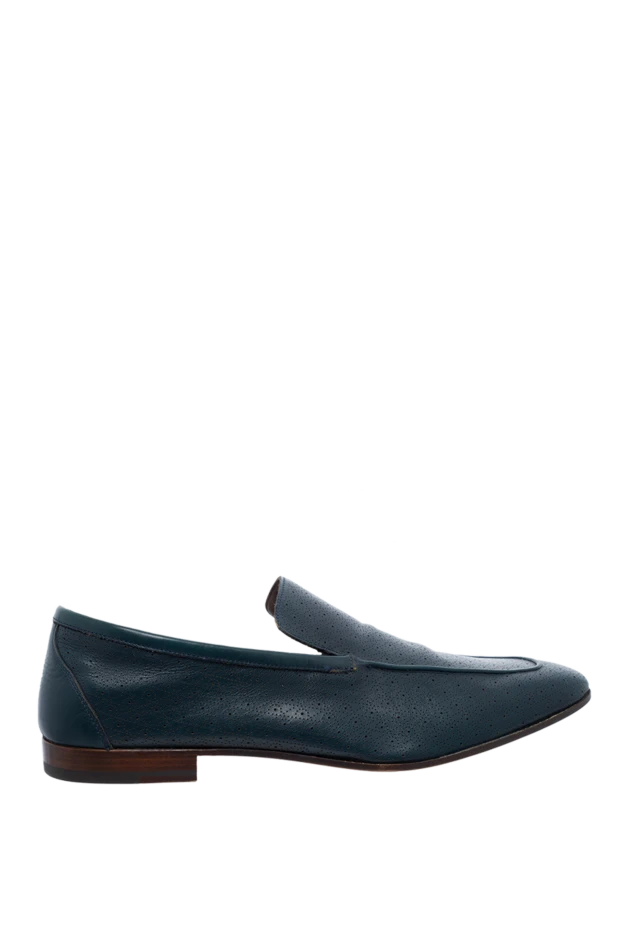 Fratelli Rosetti man men's leather loafers green купить с ценами и фото 135046 - photo 1