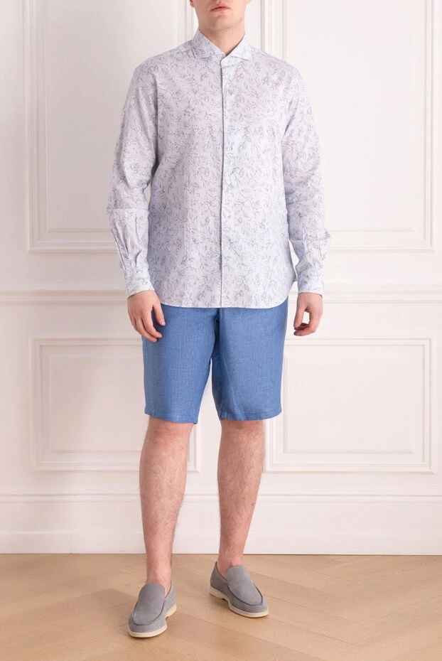 Orian man gray cotton shirt for men купить с ценами и фото 135070 - photo 2