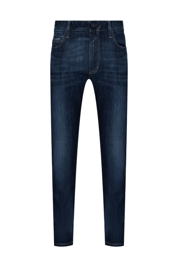 Cortigiani man cotton and elastane blue jeans for men купить с ценами и фото 135131 - photo 1